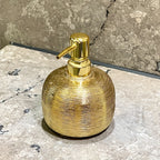 Champagne Gold Ceramic Soap Dispenser
