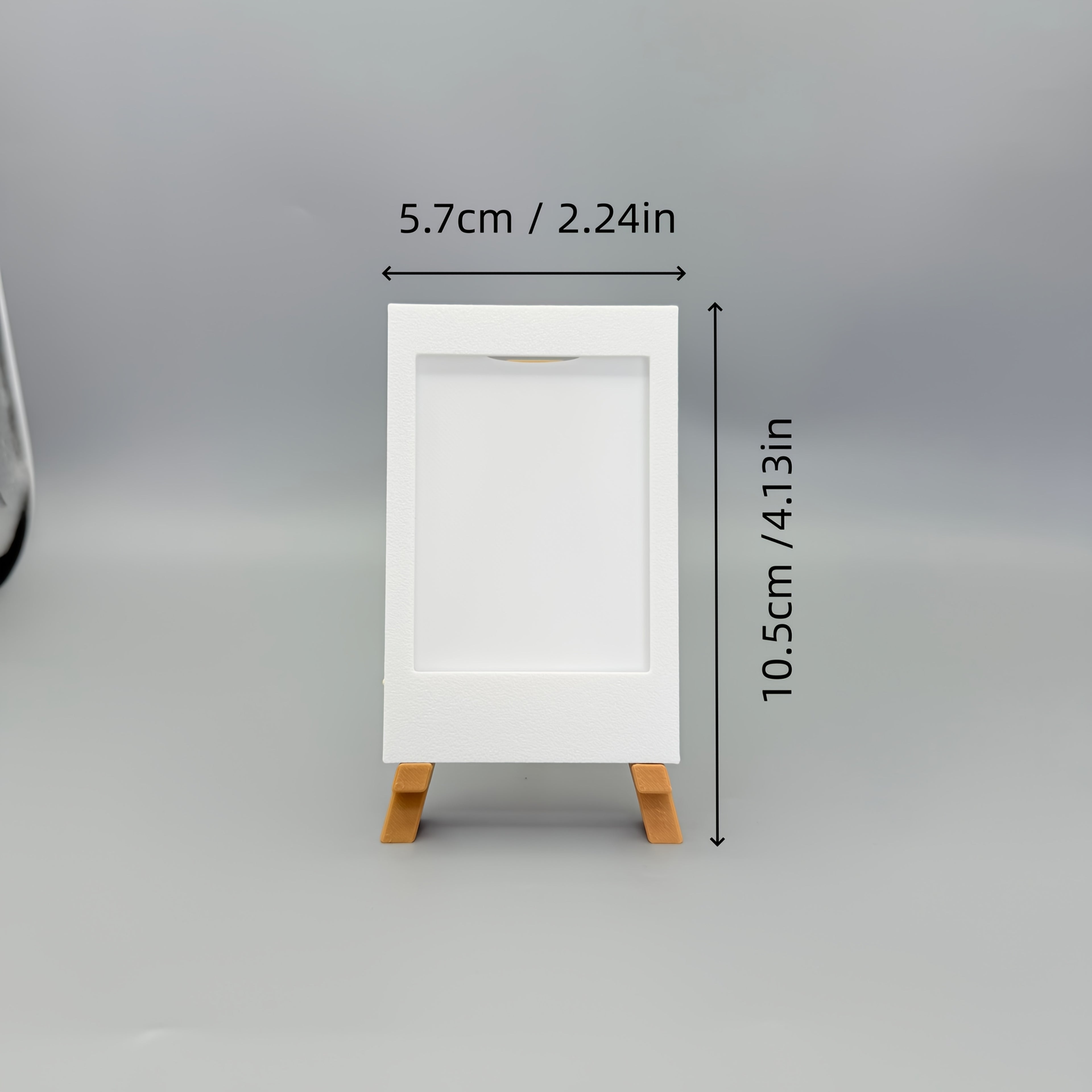White Mini Instax Photo Frame – Easel Stand