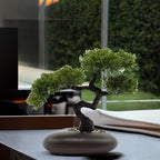 High-Quality Artificial Welcome Pine Bonsai Tree