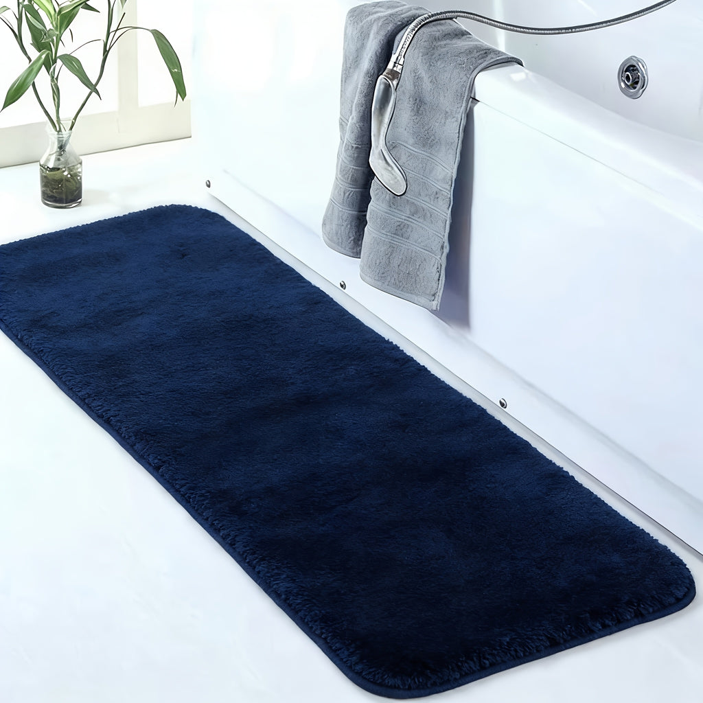 Thick Long-Pile Microfibre Bath Mat