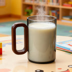 360ml Borosilicate Glass with Wooden Handle