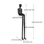 Long-Legged Abstract Figure Decorative Sculpture