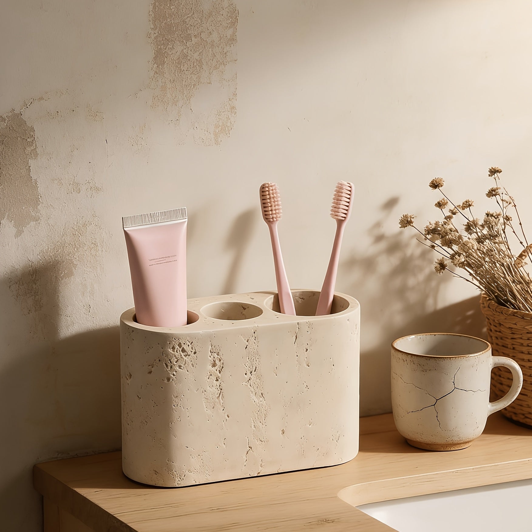 Nordic Minimalist Toothbrush Holder
