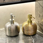 Champagne Gold Ceramic Soap Dispenser