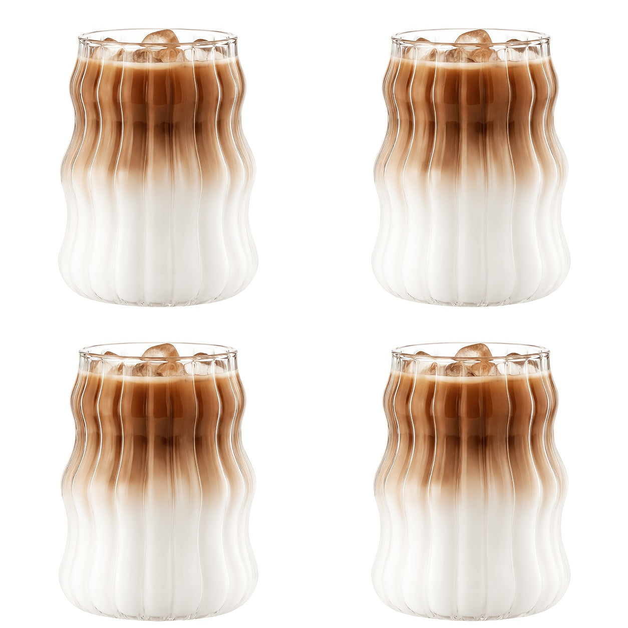 500ml Cloud Borosilicate Glass Tumbler