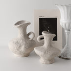Handcrafted Textured Decorative Ceramic Vase