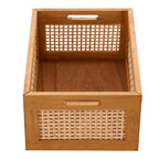 Vintage Multipurpose Wooden Countertop Basket