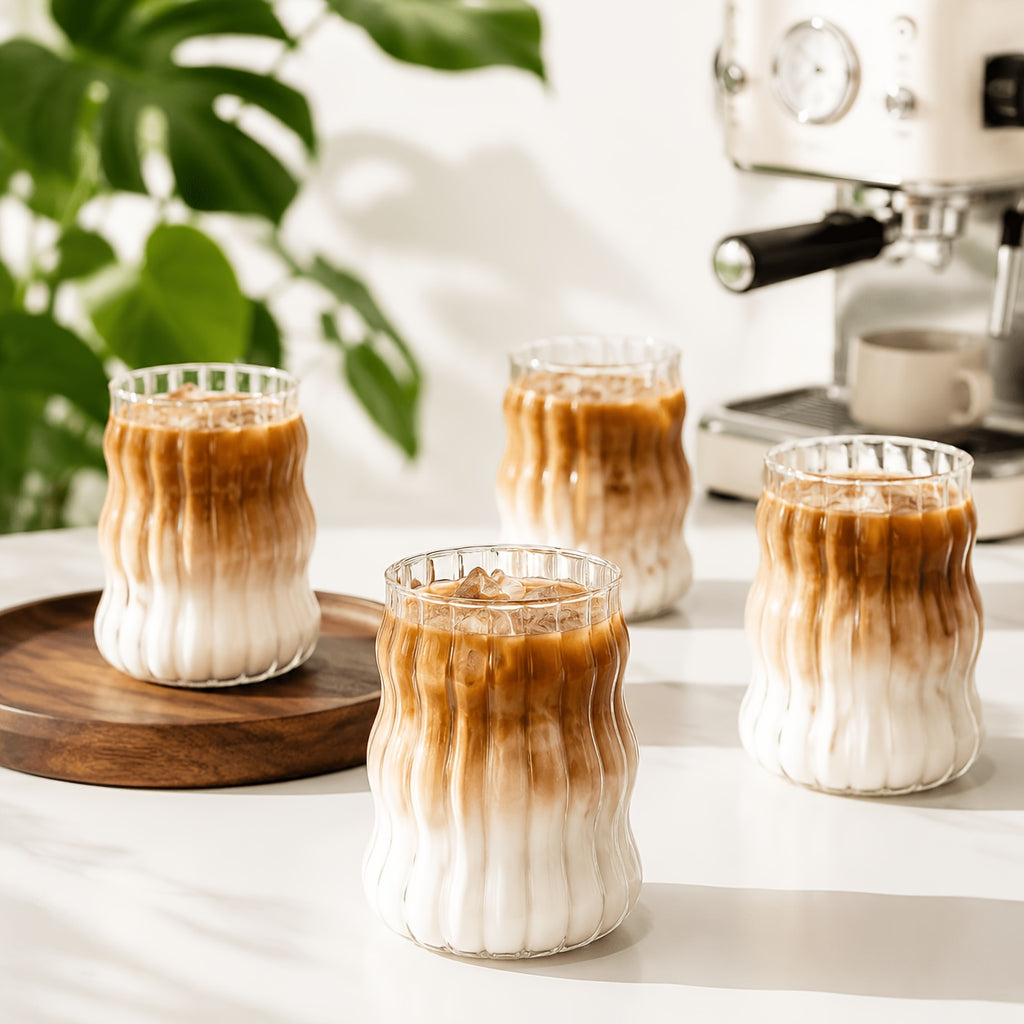 500ml Cloud Borosilicate Glass Tumbler