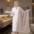 6-Piece Coral Towel Set – 3 Bath & 3 Hand Towels