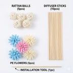 Floral PE Reed Diffuser Sticks