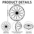 Round Decorative Metal Heat-Resistant Trivet