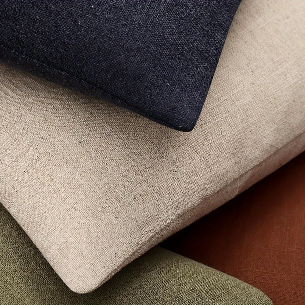 Set of 2 Striped Linen Pillowcases