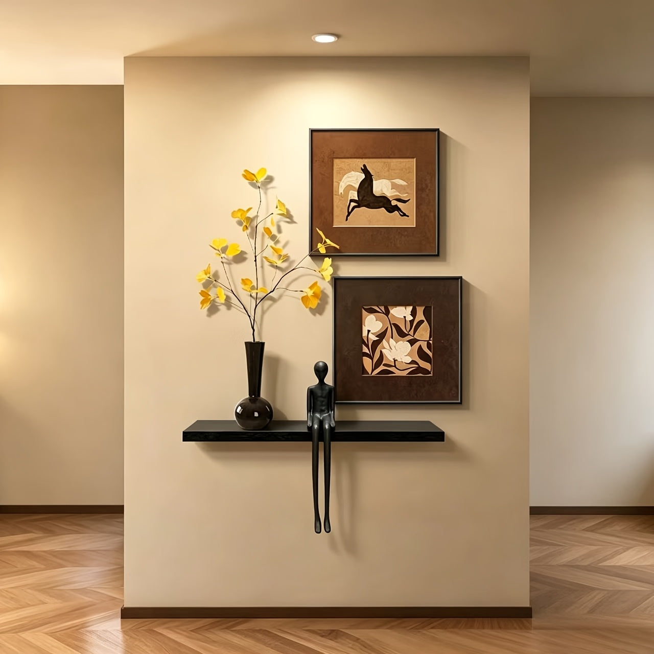 Long-Legged Abstract Figure Decorative Sculpture
