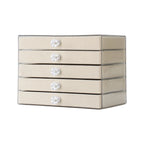 Clear 5-Drawer Jewellery Display Organiser