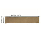 Solid Colour Fringe Boho Table Runner