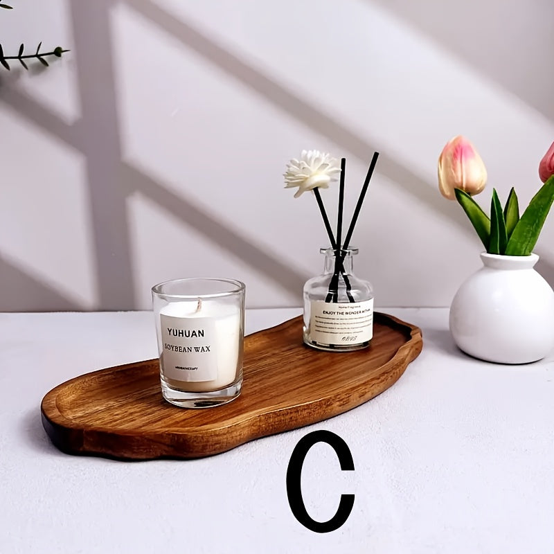 Cloud & Rainbow Wooden Vanity Tray