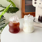 500ml Cloud Borosilicate Glass Tumbler