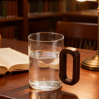 360ml Borosilicate Glass with Wooden Handle