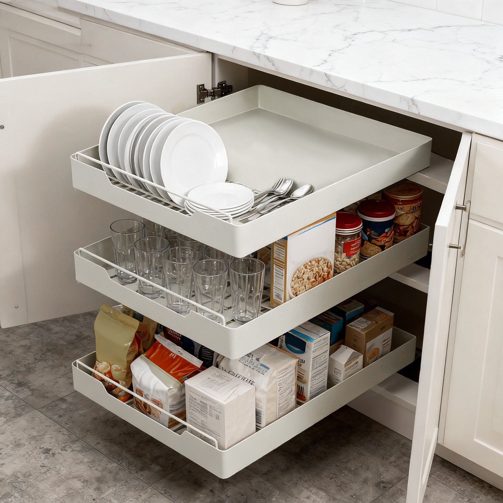 Expandable Drawer Organiser with Nano Adhesive