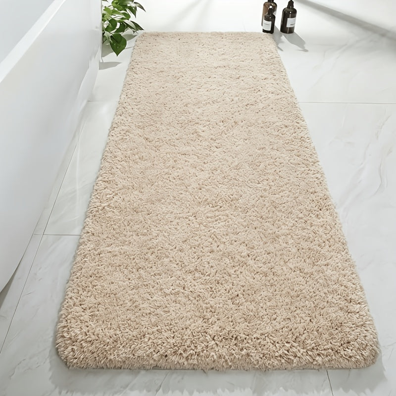 Thick Long-Pile Microfibre Bath Mat