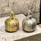Champagne Gold Ceramic Soap Dispenser