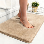 Thick Long-Pile Microfibre Bath Mat