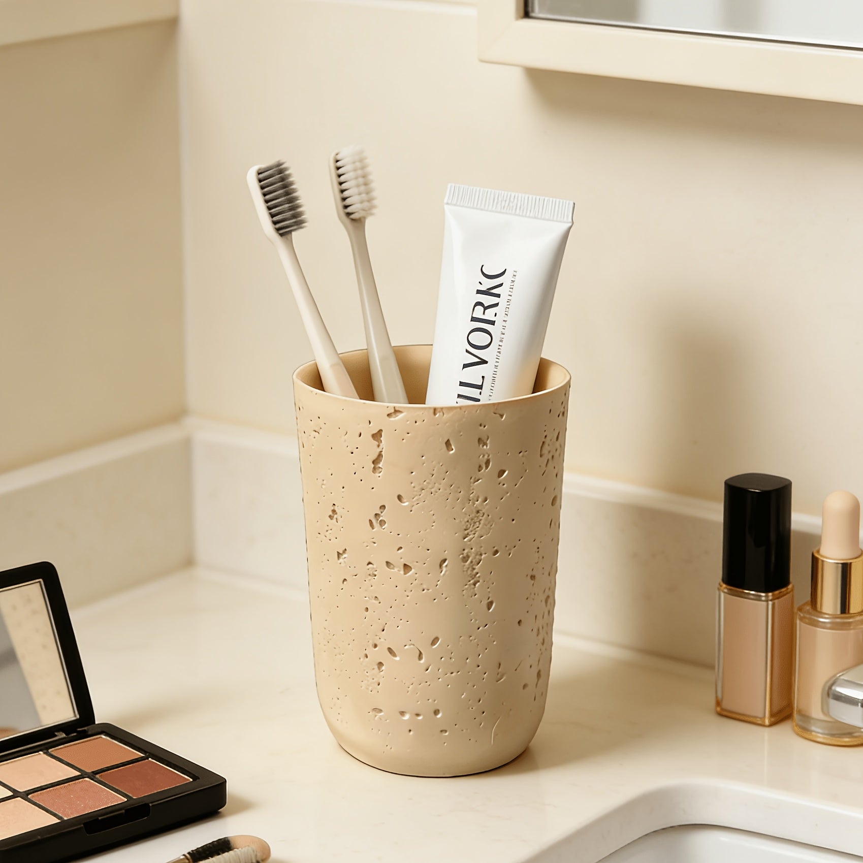 Nordic Minimalist Toothbrush Holder