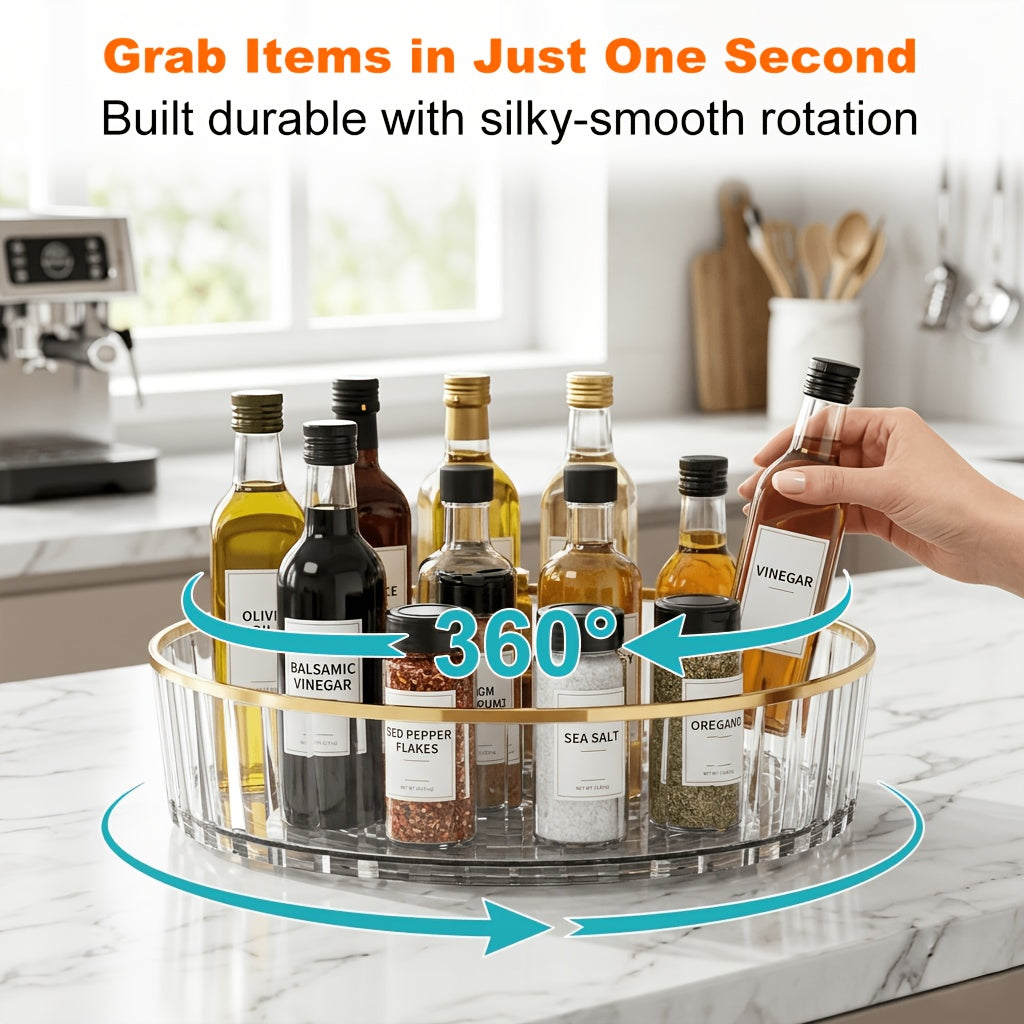 360° Rotating Lazy Susan Kitchen Organiser