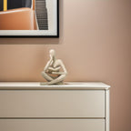Reading Thinker Sandstone Abstract Art Statue