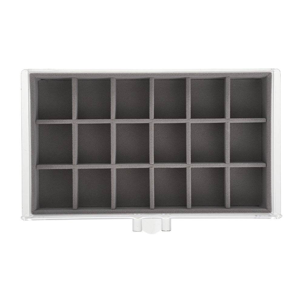 4-Layer Clear Acrylic Jewellery Organiser