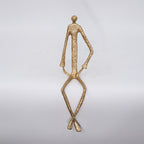 Cast Iron Abstract Figure Sculpture in Various Poses