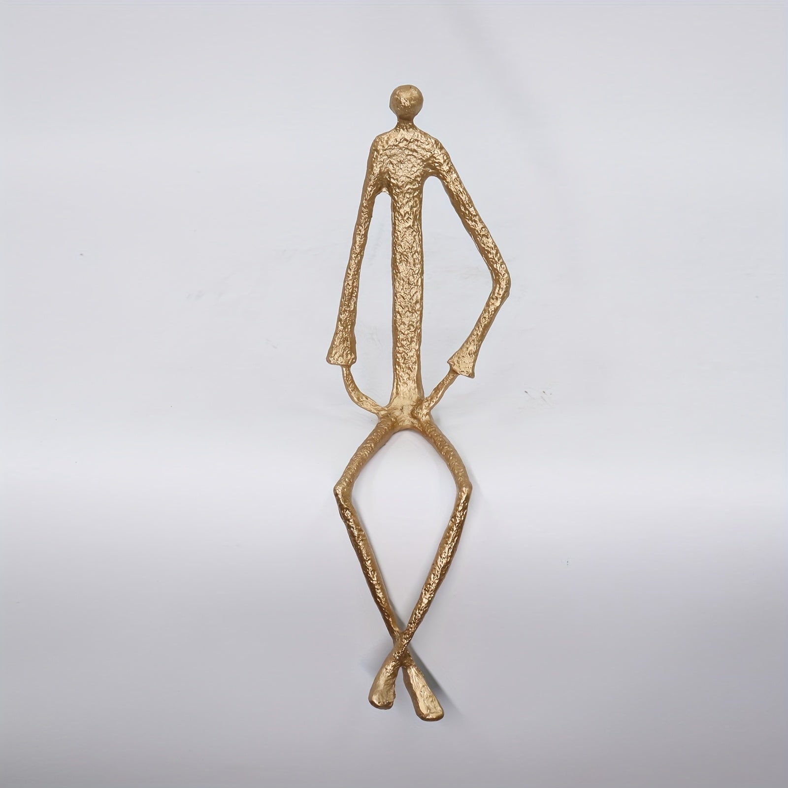 Cast Iron Abstract Figure Sculpture in Various Poses