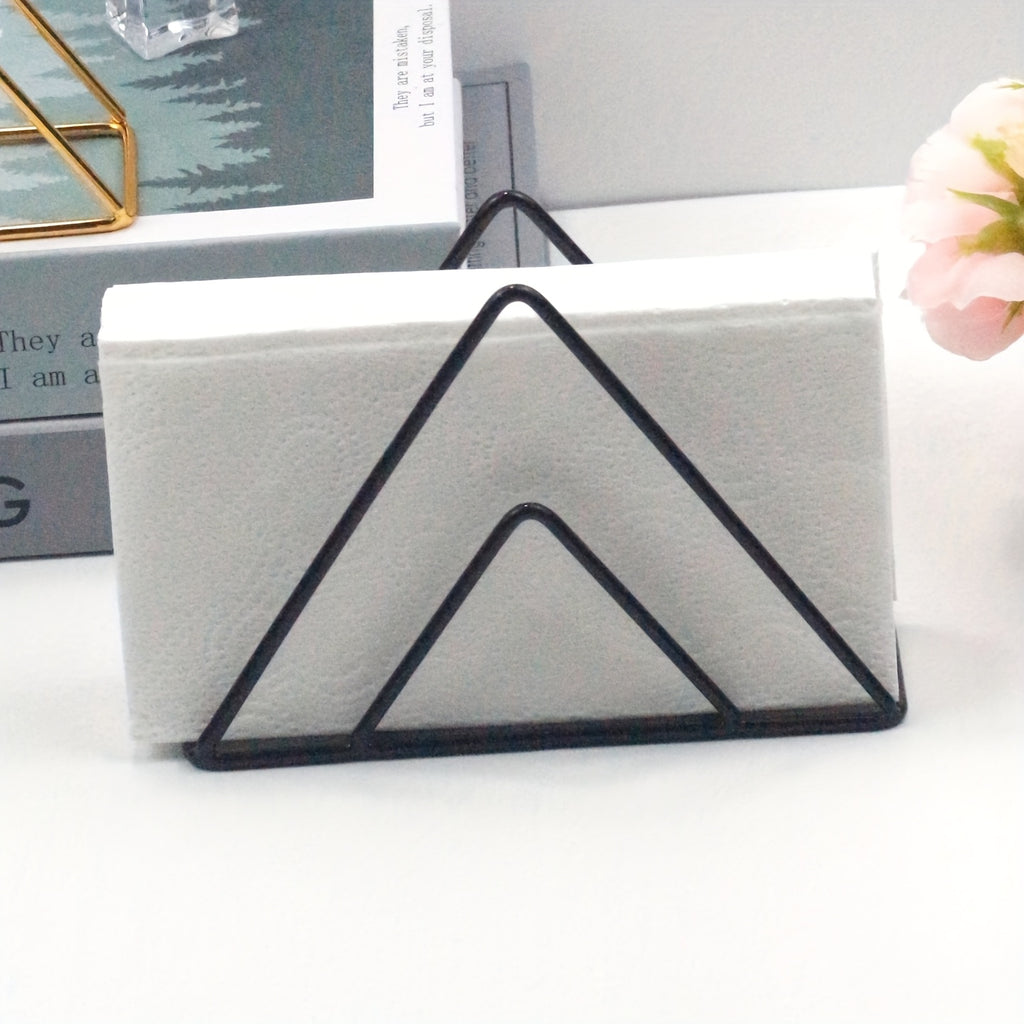 Cast Iron Triangle Napkin Holder