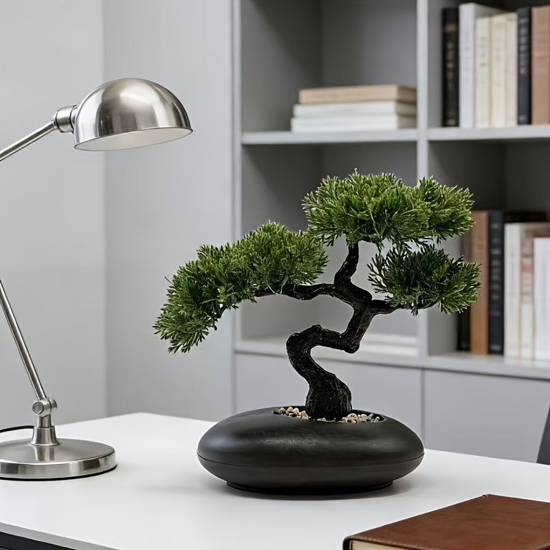 High-Quality Artificial Welcome Pine Bonsai Tree