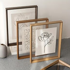 Double-Sided Acrylic Photo Display Frame