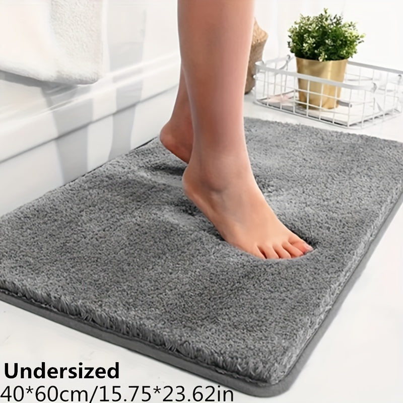 Thick Long-Pile Microfibre Bath Mat