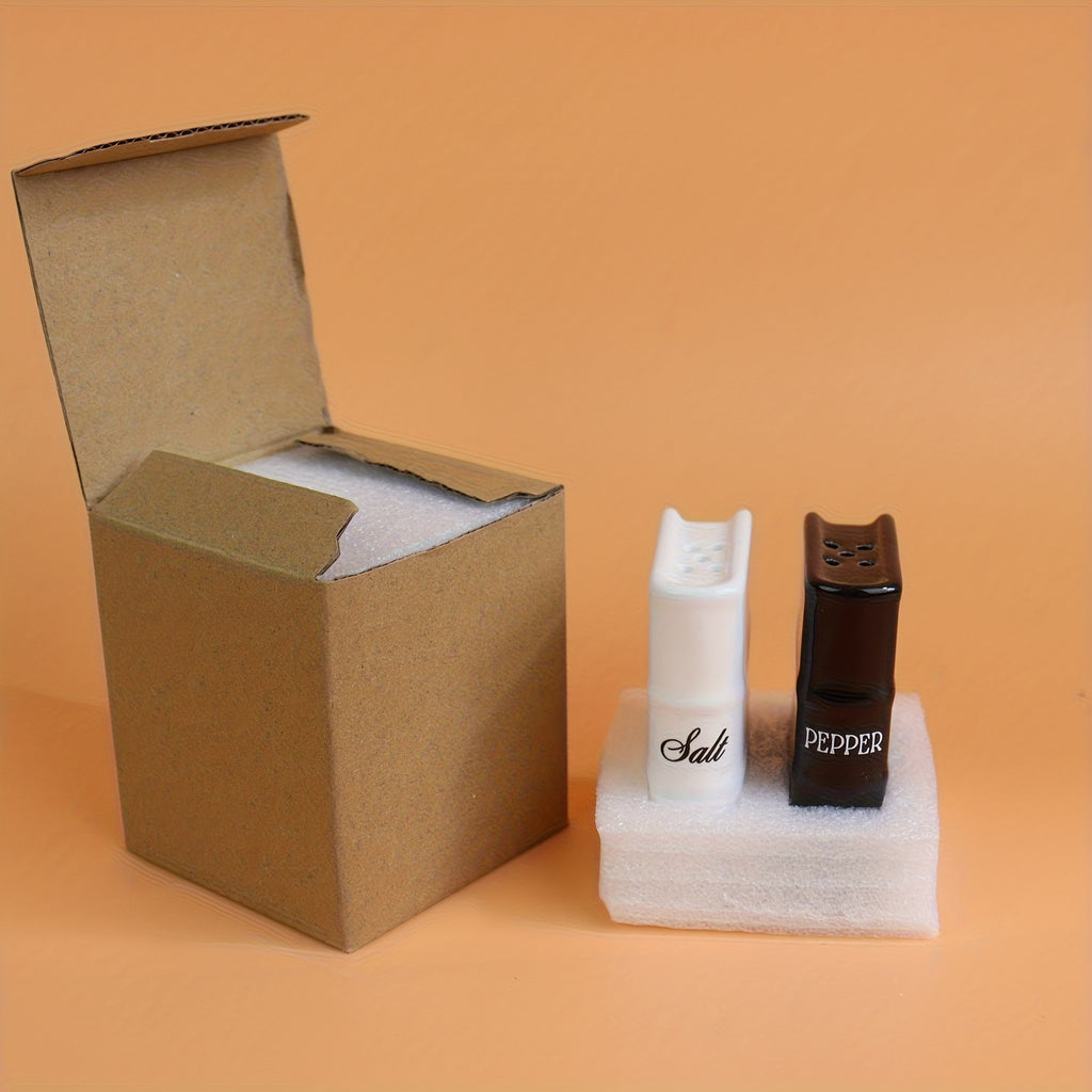 Book-Shaped Salt & Pepper Shaker Set