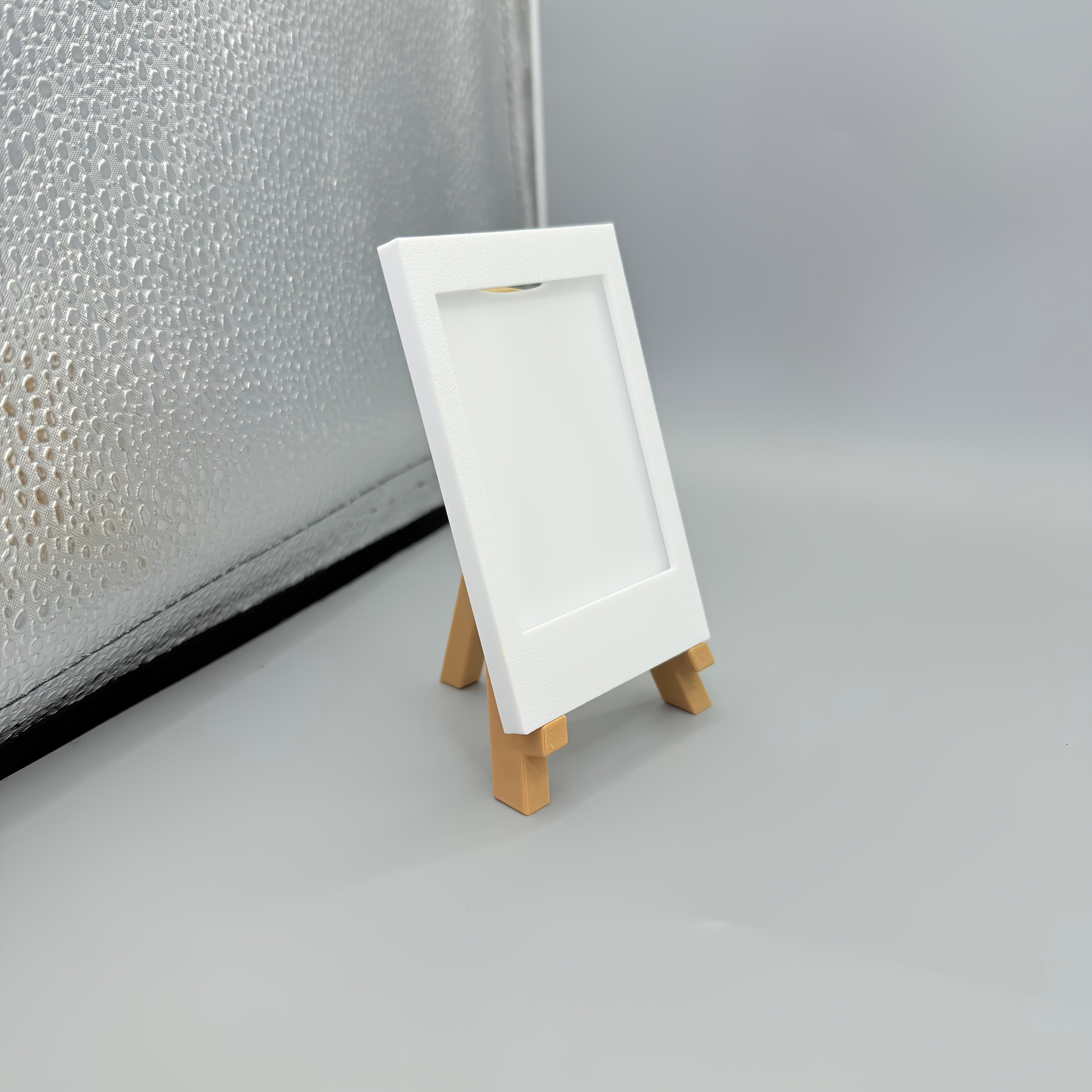 White Mini Instax Photo Frame – Easel Stand