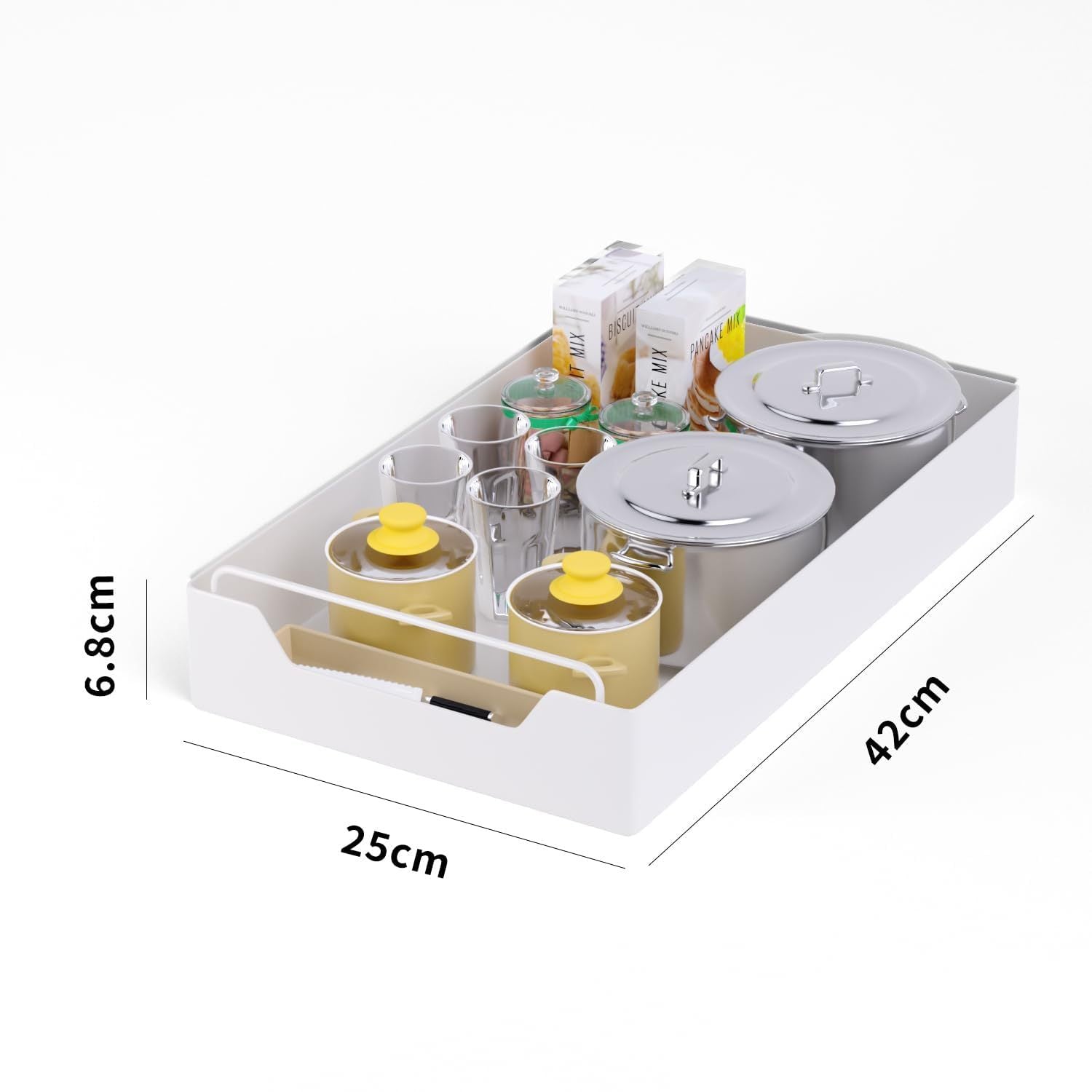 Expandable Drawer Organiser with Nano Adhesive