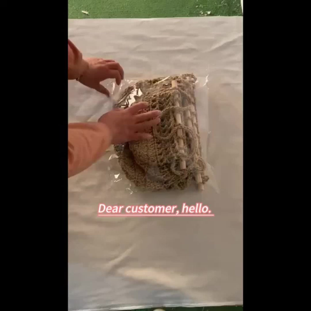 3-Tier Boho Braided Rope Wall Organiser