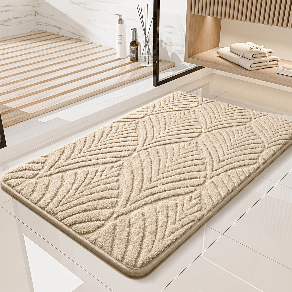 Non-Slip Plush Shower Bath Mat