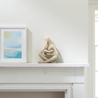 Reading Thinker Sandstone Abstract Art Statue