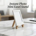 White Mini Instax Photo Frame – Easel Stand