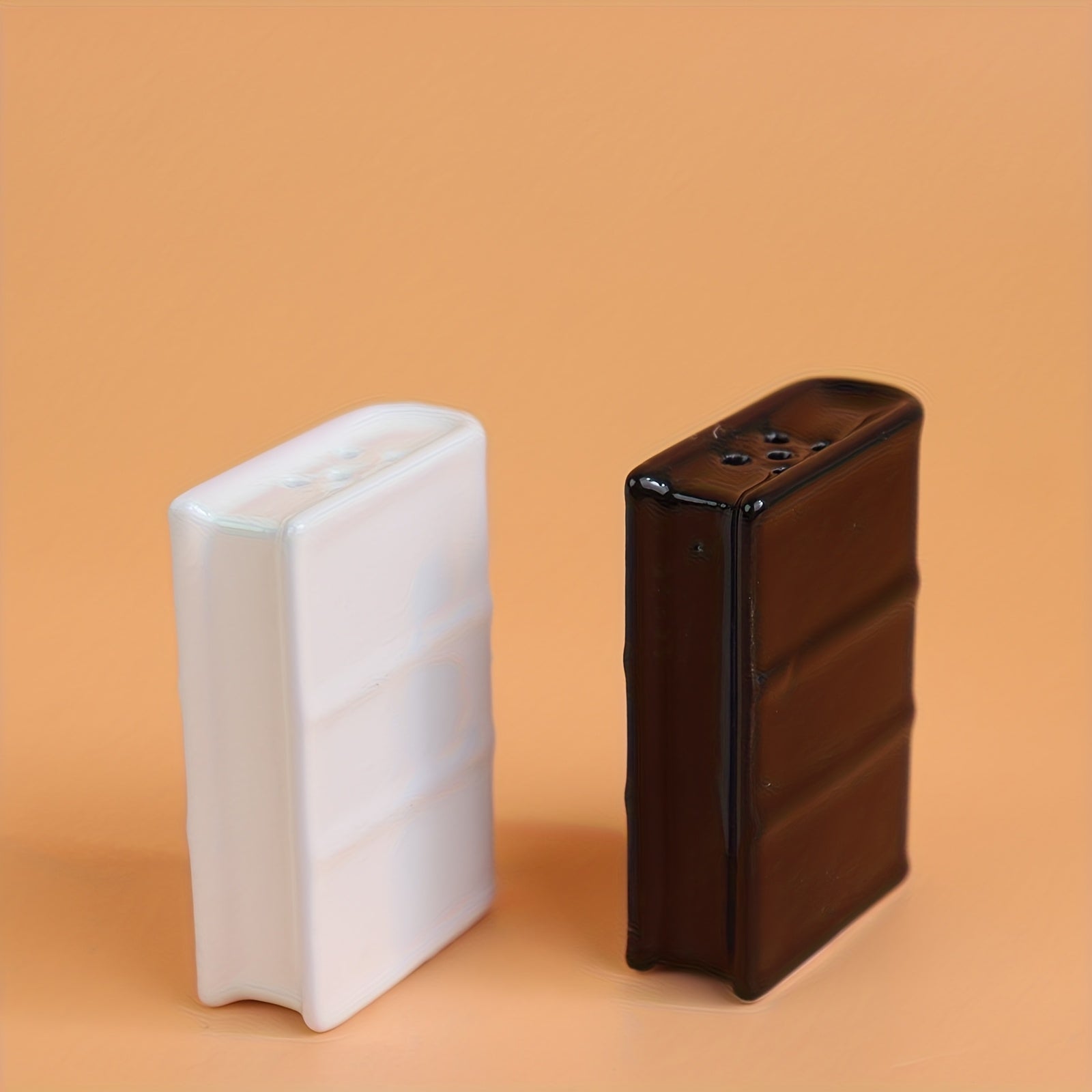 Book-Shaped Salt & Pepper Shaker Set