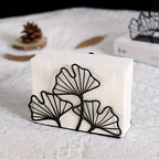 Ginkgo Leaf Metal Napkin Holder