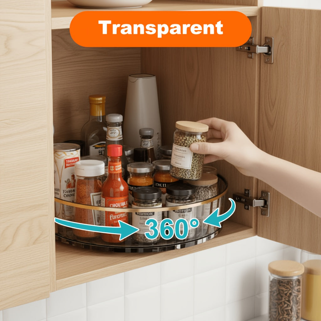 360° Rotating Lazy Susan Kitchen Organiser