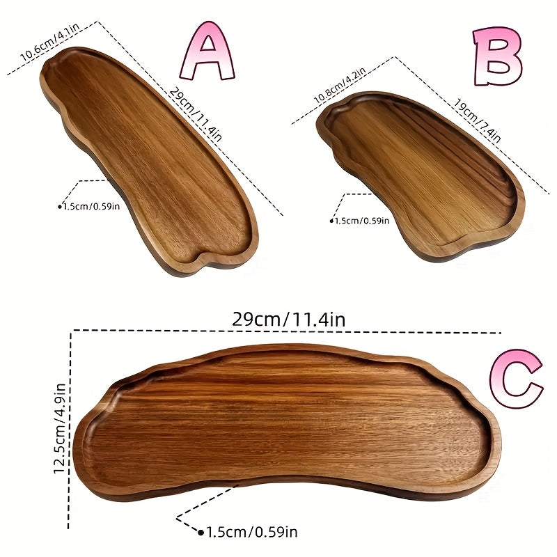 Cloud & Rainbow Wooden Vanity Tray