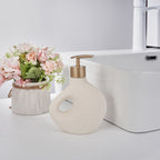 Wabi-Sabi Matte Ceramic Soap Dispenser