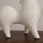 Handcrafted Resin Abstract Horse Sculpture