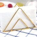 Cast Iron Triangle Napkin Holder
